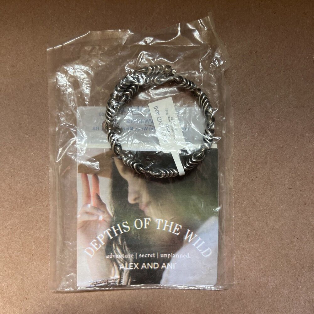 Alex And Ani Depths Of The Wild Forests Blessing Wrap Misty Morning Bracelet NWT